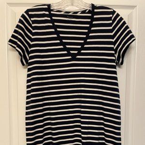 Madewell T-shirt V-Neck Dress, Size M, NWT